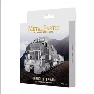 Metal Earth 3D Metal Model Kit - Freight Train Box Set